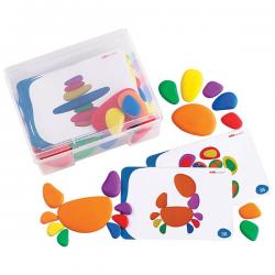 Rainbow Pebbles 36 Piece Activity Set in Container